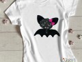 Dívčí hravé tričko s netopýrkou