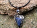 Náhrdelník - blue heart