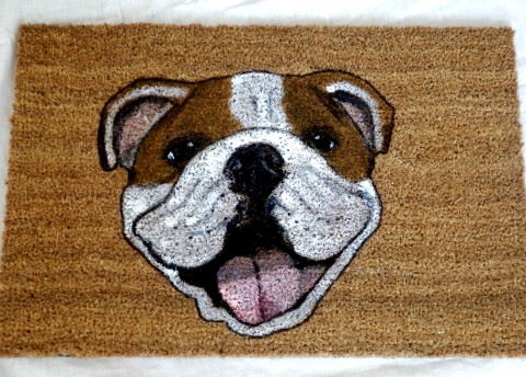 Dogmatt - Bulldog dárek pes psi kokos vlákno rohožka pejskař 