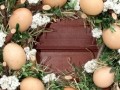 Vajíčkový velikonoční věnec