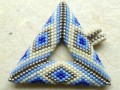 Indiánský trojúhelník - modrý