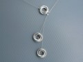 Jednoduchý náhrdelník - kroužky
