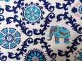 Taška s mandalami a slony