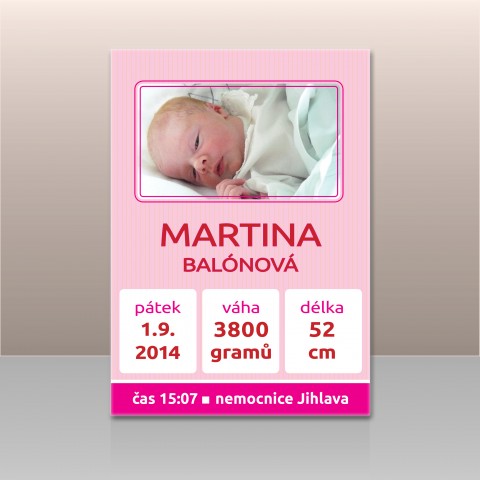Pamětní list miminka -3- dekorace miminko plakát rámeček památka narození baby grafický list 