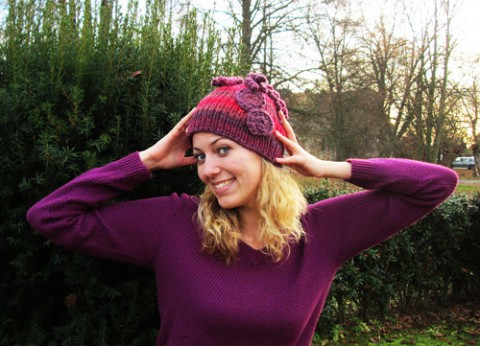 Čepice z pravé austrálské 100% vlny čepice barevná čepka hučka pro ženy pletená čepice 