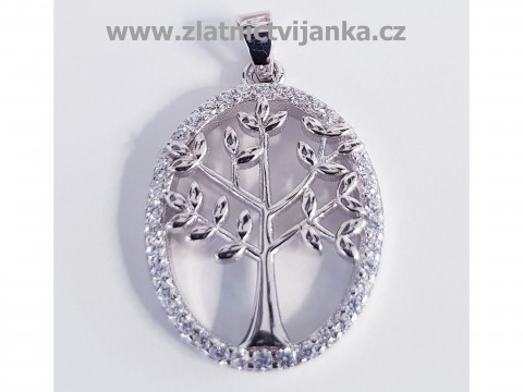Stříbrný přívěšek STROM ŽIVOTA přívěšek stříbro strom života 