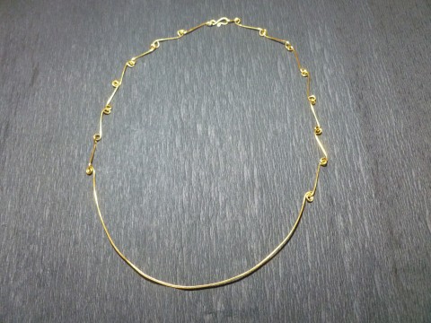 Náhrdelník z mosazi - II. řetízek náhrdelník šperk energie 