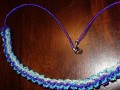 náhrdelník fialovo-tyrkys tajemství