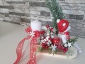 Vánoční sáňky - dekorace