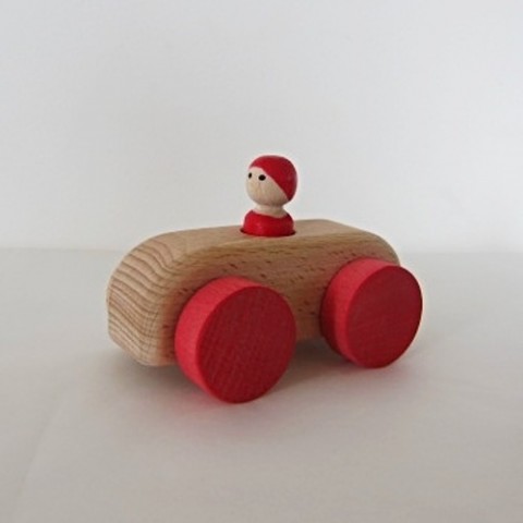 Autíčko BUGGY barevné dřevo děti hračka kolečka autíčk 