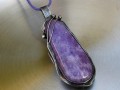 Violet - čakrový náhrdelník ametyst