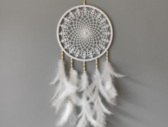 Háčkovaná vánoční vločka č. 24