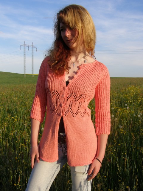 Svetřík Catania - bavlna - SLEVA bavlna pletený svetr 