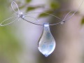 Dešťová kapka - náhrdelník