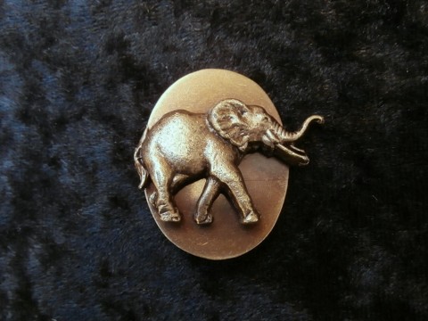 Brož s motivem slona brož slon slůně sloni sloníci sloník sloní slonice 