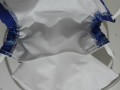 Rouška dvouvrstvá s kapsou modrá