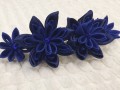 Květinky do vlasů...modré III