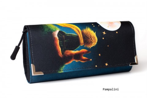 Veliká peněženka - Malý princ kabelka dárek peněženka barevné peníze bublinky drobné karty 