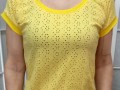 Tričko - madeira, barva žlutá