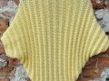 Pletená vesta - banánově žlutá