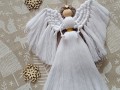 Posel Vánoc - andělka na zavěšení