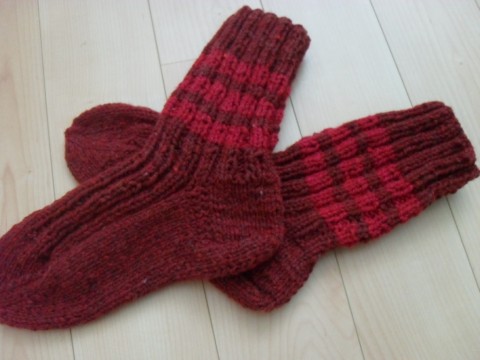 Ponožky, vel. 36 - 37 zimní ponožky teplé silné 