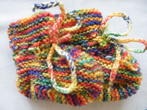 Dětské bačkůrky 6 pletení dětské oblečení 