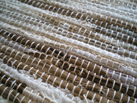 Ručně tkaný kobereček na přání koberec bavlna tkané běhoun eko recy ručně tkané recy věci 