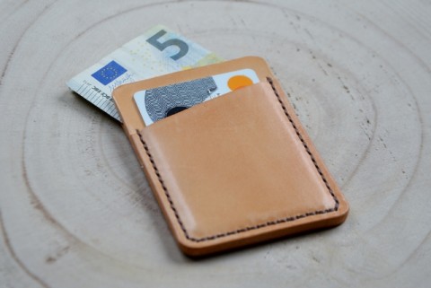 Kožená peněženka na platební karty peněženka na doklady dokladovka pouzdro na karty na karty kožená peněženka peněženka na karty na bankovky 