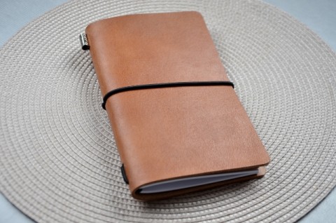 Kožený Midori zápisník A6 kožený zápisník journal cestovatelský zápisník midori travelers notebook midori style midori journal 