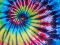 Batikované tričko L-Ve víru energií