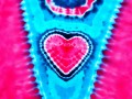 Batik. tričko - Srdce na dlani