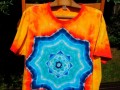 Batikované tričko 2XL - Supernova