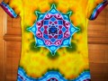 Batik. tričko vel.38 - Citronové