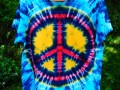 Batik,tričko 2XL-Make peace not war