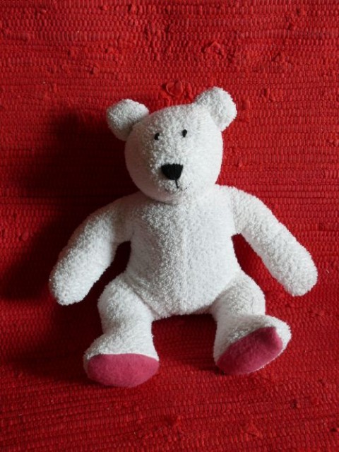 Lední medvídek medvídek hračka polštářek pohanka plyšák teplo 