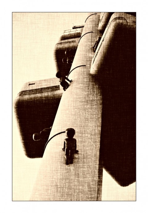 A3 - ležící, lezoucí mimina :) foto dárek miminko praha věž umění mimi mimina 