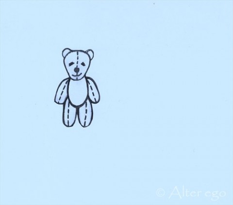 Pidimedvědí střih šití medvídek medvěd střih medvědi míša návod miniatura kreativita krejčovský 