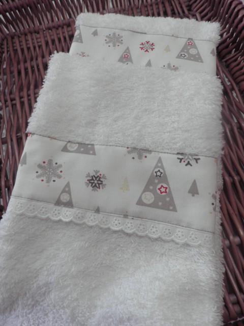 froté utěrka s vánočním motivem vánoce kuchyně ruce ručník 
