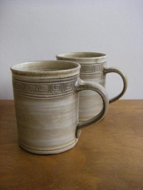 Hrnek litr domov dárek keramika hrnek čaj přírodní káva zahrada bílek dům chalupa litrák 