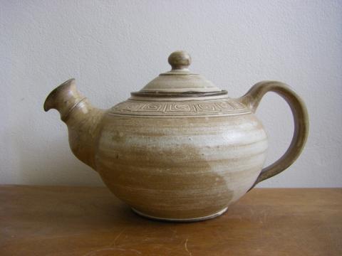 Čajová konvice velká kulatá čaj konev 