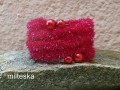 náramek-dutinkový červený