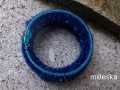 náramek-dutinkový modrý