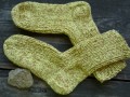 žluté ponožky 20 28-29cm