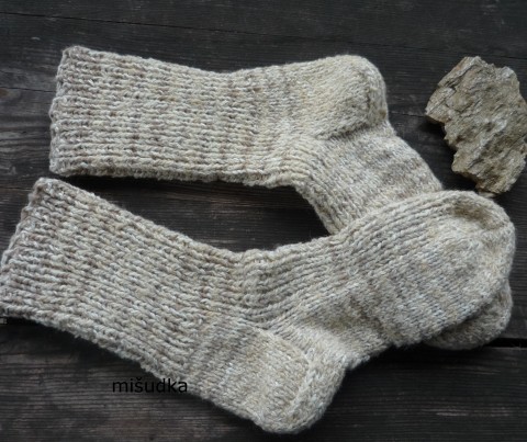 béžové ponožky 39 - délka 28-29cm ponožky nohy dámské xxl příjemné pánské béžové 