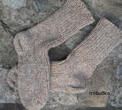 béžové ponožky č.42, délka29-30cm ponožky nohy dámské xxl příjemné pánské béžové 