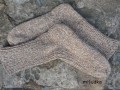béžové ponožky č.42, délka29-30cm