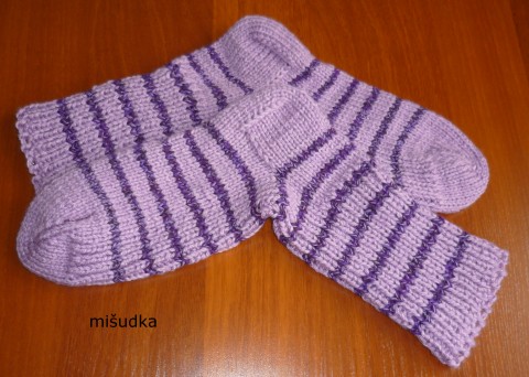 fialové ponožky 20 - délka 30-31cm ponožky nohy fialové dámské xxl příjemné pánské 