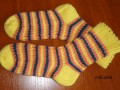 pruhované ponožky74 - dlka 26cm