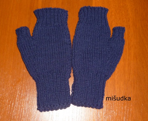 modré návleky ny ruce 7 modré návleky rukavice dámské ruce příjemné bezprsťáky štulpny světle modré okrové světlehnědé 